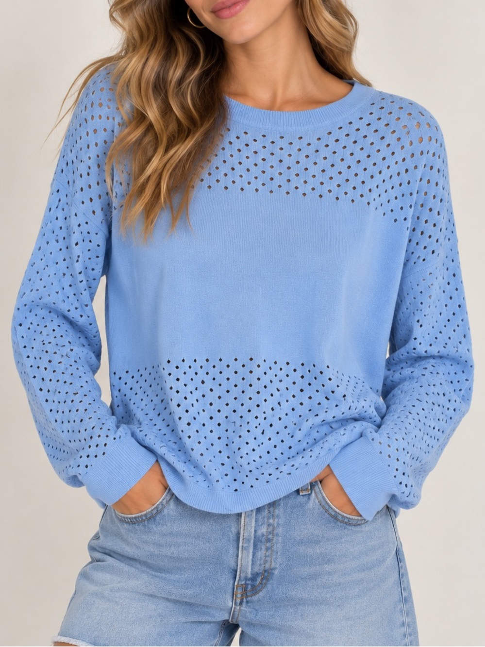 Topshop Blue Sweater‎